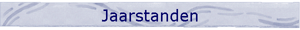 Jaarstanden