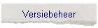 Versiebeheer